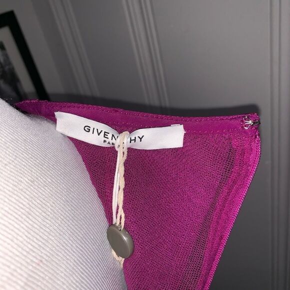 Givenchy Sweetheart Neck-line Stretch Minidress - Picture 8 of 8